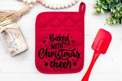 Baked with christmas cheer SVG, Christmas Pot SVG Product Image 3