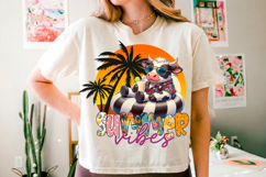 Summer Vibes PNG sublimation |Beach &amp; Summer PNG T-Shirt Product Image 10