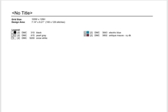 Cross stitch alphabet pattern digital file, embroidery temp Product Image 4