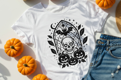 Gothic Stained Glass Halloween | Haunted SVG Cut Files Product Image 3