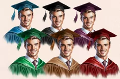 Graduation Portrait Clipart | 2023 Graduate PNG Product Image 4