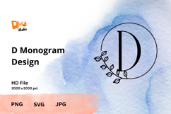 Monogram Design Product Image 1