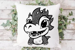Dinosaur svg, T Rex svg, Dino svg, Rex svg, PNG EPS SVG file Product Image 4