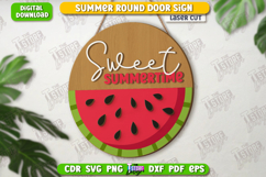 Summer Wall Sign Laser Cut | Summer Vibe | Porch Decor | CNC Product Image 1