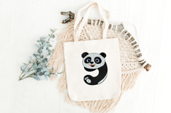 Cute Panda Number 9 Digital Embroidery Product Image 4