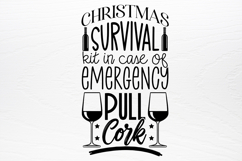 Christmas Wine SVG Product Image 4
