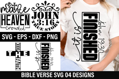 Bible Verse SVG Design - make heaven crowded Product Image 1