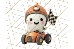 Cute Halloween Ghost Clipart Costume PNG, Halloween Png Product Image 4
