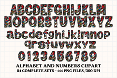 Father’s Day Alphabet clipart, father’s day letters doodle Product Image 4