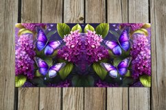 Lilac bush &amp; sakura| flowers Sublimation Mug design bundle Product Image 4
