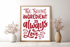 The secret ingredient is always love SVG Product Image 4