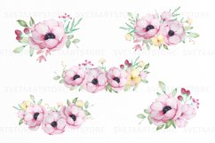 Watercolor Easter composition clipart Product Image 4