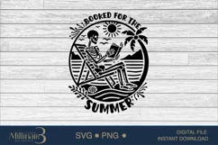 Booked For The Summer SVG PNG |Booked For The Summer Product Image 4