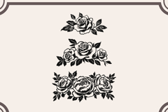 Rose svg Bundle, Rose svg, Rose Clipart, Rose svg. Product Image 4