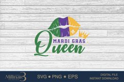 Mardi Gras Lip SVG PNG Queen SVG|Fat Tuesday,Mask Mardi Product Image 4