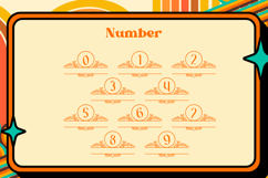 Malam Retro Monogram Font Product Image 4