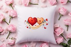 Valentine Vintage Love Clipart, Christmas Clipart Product Image 4