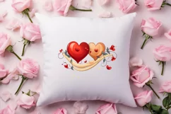 Valentine Vintage Love Clipart, Christmas Clipart Product Image 4