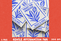 Floral line art: A Gentle Affirmation BUNDLE, Sublimation PN Product Image 8