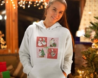 Merry Christmas Goose Svg Png | Winter Svg | Goose Christmas Product Image 2