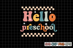 Hello preschool Design, Back to school Product Image 1
