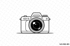 Camera SVG | SVG Cut files | Cricut Product Image 1