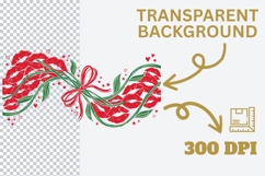 Kiss Me PNG, Valentine Lips PNG, Kiss Lips Sublimation Product Image 3