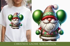 Christmas gnome sublimation, Christmas gnomes clipart Product Image 1