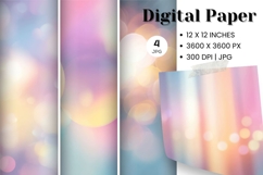 Rainbow glitter Background Wallpaper Sparkles Digital Paper Product Image 1