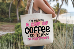 I'm holding a cup of coffee so yeah I'm pretty busy PNG Desi Product Image 4