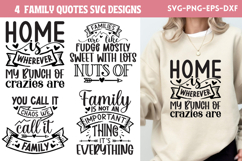 Family Quotes SVG Product Image 1