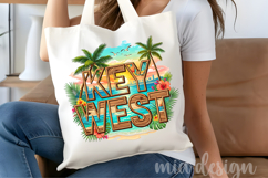 Key West PNG, Vintage Florida Beach Lighthouse Sublimation Product Image 4