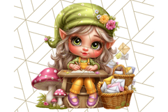 Gnomes at Work Clipart PNG, Cute Gnomes PNG Illustration Product Image 4