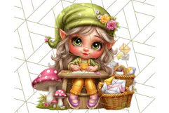Gnomes at Work Clipart PNG, Cute Gnomes PNG Illustration Product Image 4