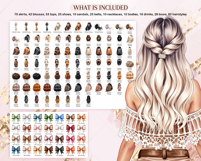 Ethnic Sisters Clipart Portrait Creator Product Image 4