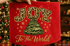 Joy to the World Christmas Tree PNG Design joy to the world Product Image 5