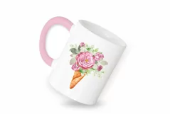 ice cream with a bouquet of roses, peony bouquet, ice cream Product Image 4