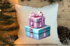 Pink Christmas Fairy Clipart Sublimation, Fairy Christmas Product Image 4