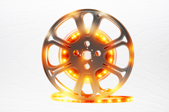 Vintage Christmas Cinema Clipart PNG Product Image 4