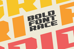 Dark Turbo - Bold Italic Racing Font Product Image 4