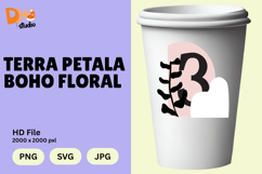 Terra Petala Boho Floral Monogram Product Image 1