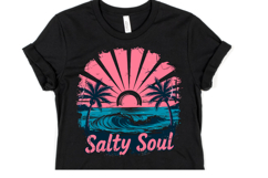 Salty Soul Svg | Svg Files for Cricut | Shirt Svg Product Image 3