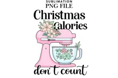Christmas mixer png design for T-shirts Product Image 1