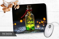 Love Potion Sparkles Mouse Pad PNG Design Product Image 1