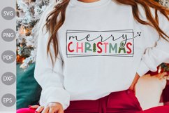Merry Christmas SVG Design / Christmas Design Cut File Product Image 1