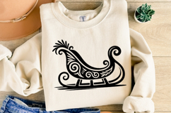 Christmas Sleigh Svg | Christmas svg | Shirt Svg Product Image 4