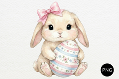 Easter Baby Animals PNG Watercolor Clipart Product Image 4