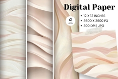 Abstract Wave Digital Paper Background Wallpaper Wallart_1 Product Image 1