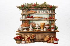 Christmas Holiday Baking Clipart PNG Product Image 4