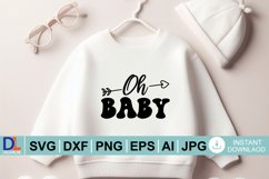 Baby Design SVG, Cool Baby Svg, Newborn Svg Design Product Image 1